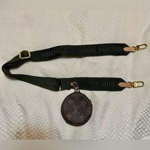 Authentic Louis Vuitton Bandoulière Strap Khaki